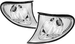 Depo Car Bulbs BMW Series 3 E46 Sedan/Touring Chrome/Clear 2001-2005 Pieces Set