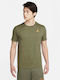 Jumpman Embroidered Athletic T-shirt Khaki