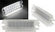 Vinstar License Plate Lights Led 12V for Dacia Logan / Sandero 2pcs