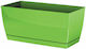 Marhome Coubi Case P Ζαρντινιέρα Πλαστική Λαδί 39x19x18.2εκ.