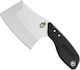 Gerber Tri-Tip Knife Black with Blade made of Steel in Sheath