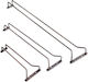 GTSA Metallic Mounted Glass Holder Rack with Length 30.5cm