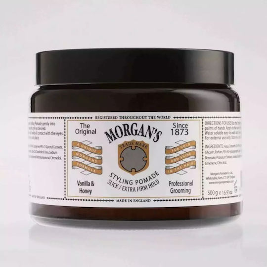 Morgan's Vanilla & Honey Extra Firm Hold Styling Pomade