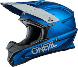O'neal 1SRS Blue Solid Κράνος Μηχανής Motocross