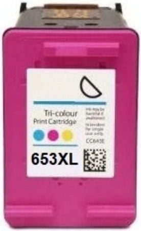 Συμβατό Μελάνι Εκτυπωτή InkJet HP 653 3YM74AE 450 Σελίδων Πολλαπλό (Color) 1τμχ
