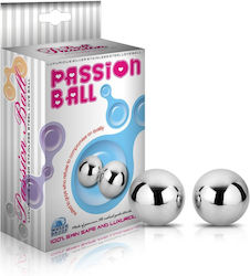 Lovetoy Passion Dual Vaginalbälle Silber