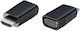 Lindy Μετατροπέας HDMI male σε VGA female 1τμχ 38194