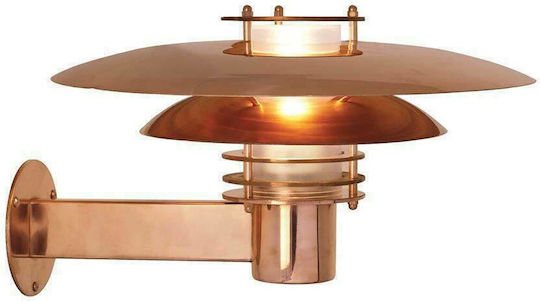 Nordlux Phoenix Wall-Mounted Outdoor Hat Light E27 IP54 42.5x22εκ.