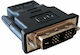 Techly Μετατροπέας DVI-D male σε HDMI female 1τμχ IADAP-HDMI-651