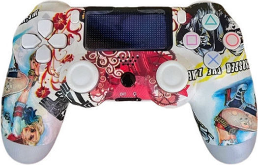 Factory Doubleshock Wireless Gamepad for PS4 Harley Quinn