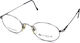 Vogue Metal Prescription Eyeglass Frame Silver ...