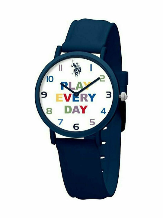 U.S. Polo Assn. Kinderuhr Blau