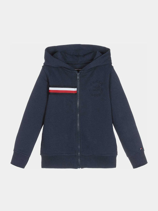 Tommy Hilfiger Παιδική Ζακέτα Φούτερ Βαμβακερή ...