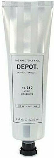 Depot 310 Anti-Frizz Hair Styling Cream for Curls with Medium Hold 150ml