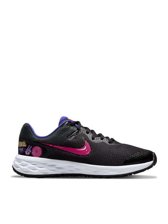Revolution Revolution 6 SE Kids Sports Shoes Running with Laces Black / Lapis / Very Berry