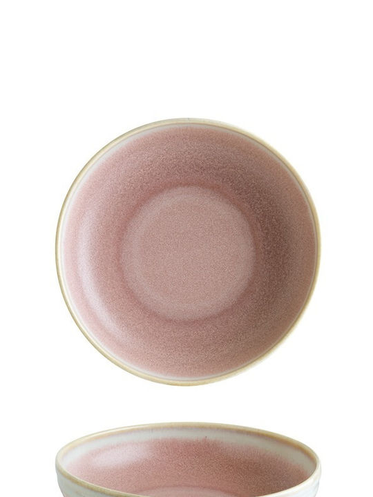 Bonna Pott Porcelain Salad Bowl Pink 18x18cm 6pcs