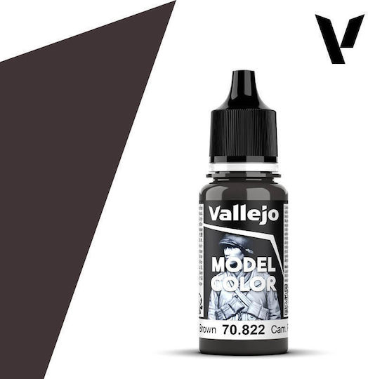 Acrylicos Vallejo Model Modellbau Farbe German Camouflage Black Brown 17ml