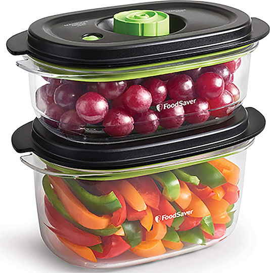 FoodSaver Сет Кутии за храна Прозрачни 2бройки