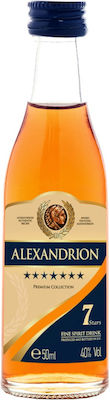 Alexandrion Distillerie 7 Stars Brandy 40% 50ml