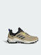 adidas Terrex AX4 Pantofi De Drumeție Pentru Bărbați Impermeabili Cu Membrana Gore-Tex Bej Ton / Gri Cinci / Galben Acid