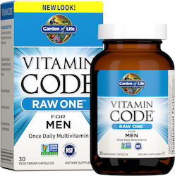 Garden Of Life Vitamin Code Raw One for Men Multivitamin 30 veg. caps