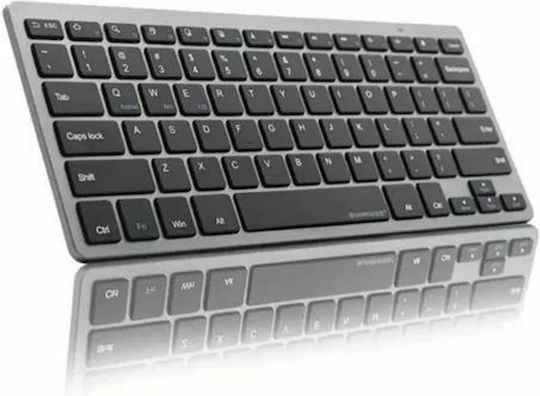 Weibo WB-8055 Wireless Bluetooth Keyboard Only English US Gray