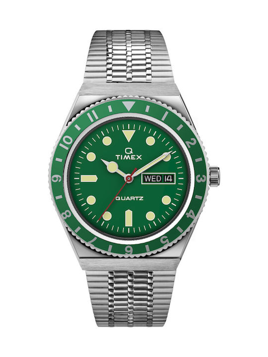 Timex Ρολόι Μπαταρίας με Μεταλλικό Μπρασελέ Timex Ρολόι Μπαταρίας με Μεταλλικό Μπρασελέ