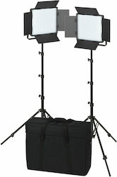 Nanlite 600CSA Bicolor LED DoubleKit Photography & Video Lighting Kit with 2 Lights 43W 3200 - 5600K with Tripod Nanlite 600CSA Bicolor LED DoubleKit Photography & Video Lighting Kit with 2 Lights 43W 3200 - 5600K with Tripod