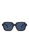 Chpo Jojo Women's Sunglasses with Black Plastic Frame and Black Lens 16133DD
