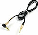 Andowl Audio Cable 3.5mm Male - 3.5mm Male Black 1m with Gold Plated Terminals Q-T201