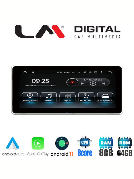 LM Digital Ηχοσύστημα Αυτοκινήτου για Mercedes-Benz A Class / GLA / G Class GLA 2014-2017 (Bluetooth/USB/WiFi/GPS/Apple-Carplay/Android-Auto) με Οθόνη Αφής 10.25"