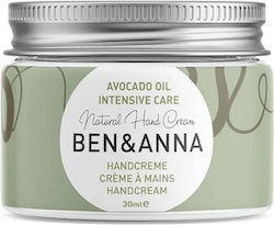 Ben & Anna Avocado Oil Hand Cream 30ml Ben & Anna Avocado Oil Hand Cream 30ml