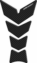 One Design Onedesign Adhesive Tank Protection Soft Touch Carbon Look Black