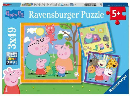 Kids Puzzle Peppa Pig for 5++ Years 147pcs Ravensburger