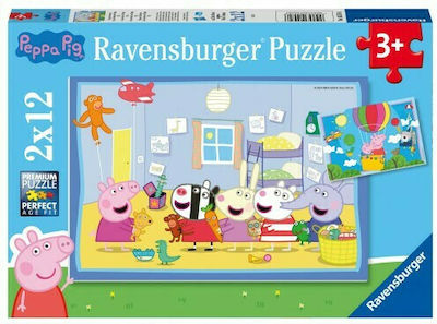 Puzzle pentru Copii Peppa Pig pentru 3++ Ani 24buc Ravensburger