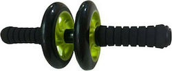 Softee 24432.020 Abdominal Wheel Green with Anti-Slip Handles
