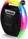 Sonic Gear NEOX7 Ηχείο Bluetooth 5W με Ραδιόφωνο και Διάρκεια Μπαταρίας έως 8 ώρες Μαύρο