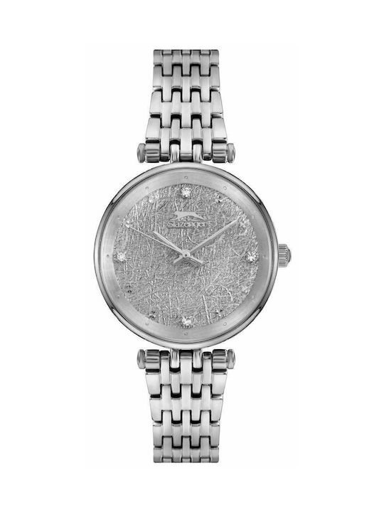 Slazenger Watch with Silver Metal Bracelet
