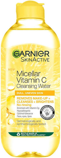 Garnier Skinactive Micellar Vitamin C Micellar Water Αφαίρεσης Μακιγιάζ Προσώπου 400ml
