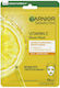 Garnier Skin Active Vitamin C Super Hydrating & Brightening Μάσκα Προσώπου για Λάμψη / Ενυδάτωση 28gr