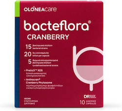 Olonea Bacteflora Cranberry 10 φυτικές κάψουλες Olonea Bacteflora Cranberry 10 φυτικές κάψουλες