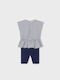 Mayoral Kids Set with Leggings Summer 2pcs Navy Blue