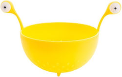 Plastic Colander Pasta Yellow 1pcs