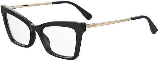 Moschino Eyeglass Frame Butterfly Black MOS602 807