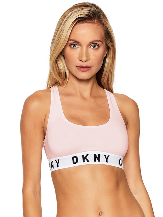 DKNY Boyfriend Women's Bra without Padding Pink