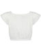 Energiers Kids Crop Top Short Sleeve Ecru