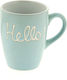 Hello Ceramic Cup Γαλάζιο 360ml