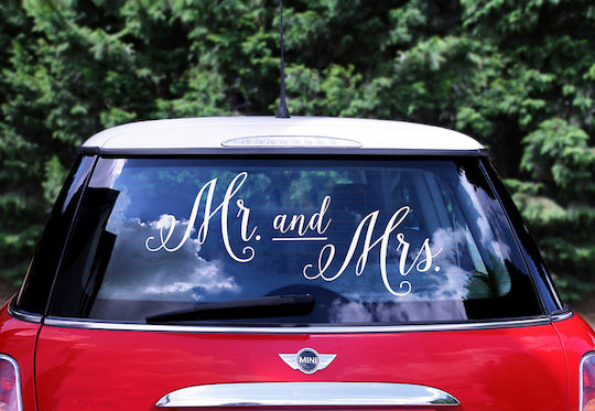 PartyDeco Mr. & Mrs