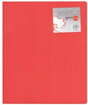 Typotrust Clipboard with 4 Rings for Paper A4 Red 1pcs