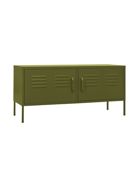TV-Ständer Aus Metall Lindgrün M105xP35xH101.5cm